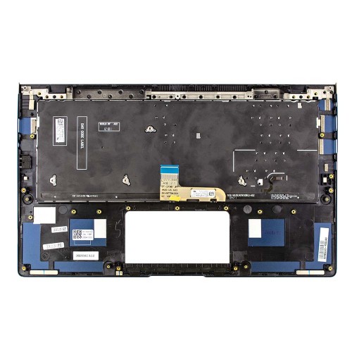Корпус верхня кришка для Asus UX333FA UX333FN series, RU/UA, (топкейс з клавіатурою з підсвіткою, 90NB0JV3-R32UA0, C Cover, Original)