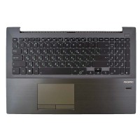 Корпус верхняя крышка для Asus P500CA PRO500CA PRO550CA PU500CA PU550CA series, RU, (топкейс с клавиатурой с подсветкой, 90NB00F1-R31RU0, C Cover, Original)