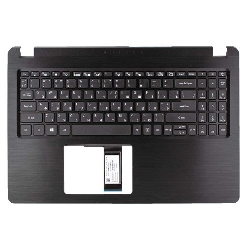 Корпус верхняя крышка для ноутбука Acer Aspire A515-52G, RU/UA, Black, (6B.H14N2.009, топкейс+клавиатура, C Cover, Original)