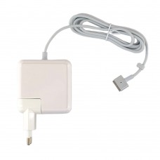 Блок живлення для Apple MagSafe2 14.85V, 3.05A, 45W, білий, Т-подібний роз'єм MagSafe2, з євро-адаптером