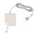 Блок живлення для Apple MagSafe2 14.85V, 3.05A, 45W, білий, Т-подібний роз'єм MagSafe2, з євро-адаптером