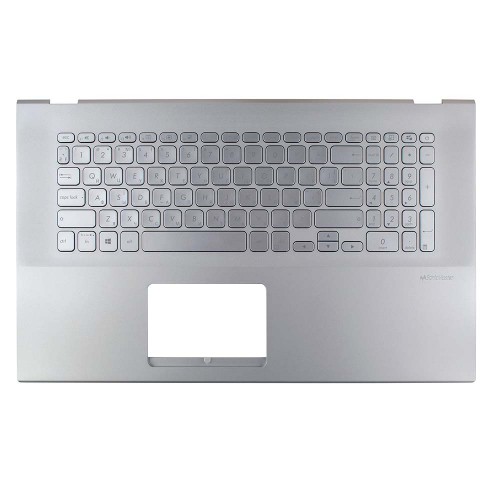 Верхня кришка для ноутбука Asus A712 D712 F712 S712 X712 series, RU/UA, Silver, (топкейс+клавіатура, 90NB0L61-R32UA0, C Cover, Original)