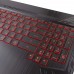 Корпус верхня кришка для ноутбука Asus FX504GD FX504GE FX504GM series, RU/UA, (топкейс з клавіатурою з підсвіткою, 90NR00J3-R31UA1, C Cover, Original)