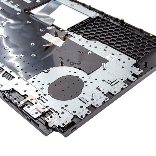 Корпус верхняя крышка для ноутбука Asus FX504GD FX504GE FX504GM series, RU/UA, (топкейс с клавиатурой с подсветкой, 90NR00J3-R31UA1, C Cover, Original)