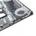 Корпус верхняя крышка для ноутбука Asus FX504GD FX504GE FX504GM series, RU/UA, (топкейс с клавиатурой с подсветкой, 90NR00J3-R31UA1, C Cover, Original)