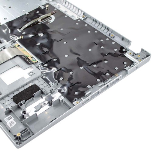 Верхня кришка для ноутбука Acer Aspire A515-56 series, 6B.A1DN2.009, RU/UA, (Silver, топкейс+клавіатура, Backlit, Original)