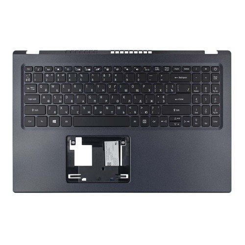 Верхня кришка для ноутбука Acer Aspire A515-56 series, 6B.A1DN2.073, RU/UA, (Black, топкейс+клавіатура, Backlit, Original)
