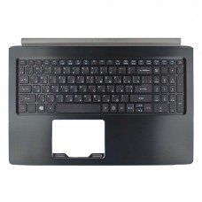 Корпус верхняя крышка для Acer Aspire A515-41G A515-51G series, RU/UA, (Black, топкейс+клавиатура, C Cover, 6B.GP4N2.009, Original)