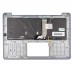 Верхняя крышка для ноутбука Asus A411U F411U K410U S401U X411U S410U, RU/UA, (Grey, топкейс+клавиатура с подсветкой, 90NB0GF2-R32UA0, Original)