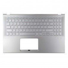 Корпус верхня кришка для Asus A512 F512 K512 S512 X512 series, RU/UA (Silver, топкейс з клавіатурою, 90NB0K92-R31UA0, C Cover, Original)