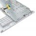 Корпус верхня кришка для ноутбука Asus A512 F512 K512 S512 X512 series, RU/UA (Silver, топкейс з клавіатурою, 90NB0K92-R31UA0, C Cover, Original)