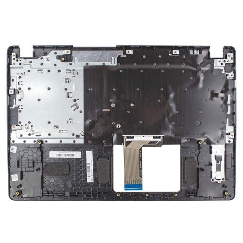 Верхняя крышка для ноутбука Acer Extensa EX215-51 EX215-51K, RU/UA, (Black, топкейс+клавиатура, 6B.EFQN2.009, Original)
