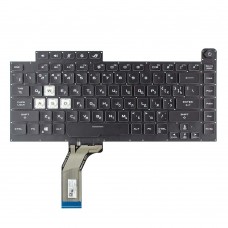 Клавиатура для Asus G531GU GL531GU PX531GU G531GD G531GT series, UA, (Black, RGB-backlit)