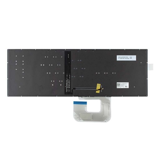 Клавиатура для ноутбука Asus ZenBook Flip 15 Q505UA Q505UAR Q525UA Q525UAR UX561UA UX561UAR, RU/UA, (Silver, с подсветкой, Original)