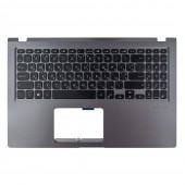 Верхняя крышка для Asus X515E X515U X515J, RU/UA (GREY, wo mSD, топкейс+клавиатура, 90NB0U11-R32UA0, Original)