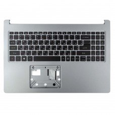 Верхня кришка для Acer Aspire A515-55 A515-55G, RU/UA, (Silver, топкейс+KB, Backlit, 6B.HSPN7.032, Original)
