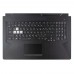 Верхняя крышка для ноутбука Asus TUF Gaming FA706IH FA706II FX706II FX706LI series, RU/UA, (Black, топкейс+KB, RGB 8pin, 90NR03P1-R31UA0, Original)