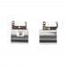 Кришки петель для ноутбука HP 250 255 256 258 G6, 15-BS 15-BW 15-BR 15-RA, TPN-C129 TPN-C130, Silver, пара