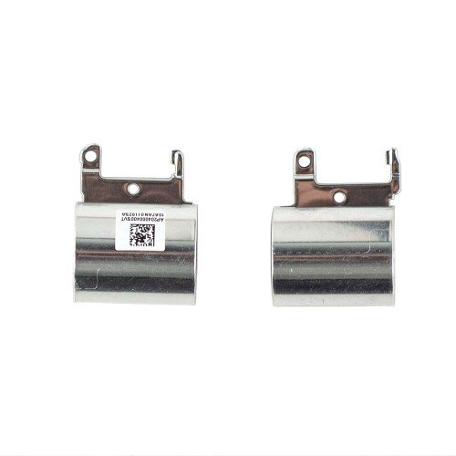 Крышки петель для ноутбука HP 250 255 256 258 G6, 15-BS 15-BW 15-BR 15-RA, TPN-C129 TPN-C130, Silver, пара