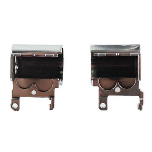 Крышки петель для ноутбука HP 250 255 256 258 G6, 15-BS 15-BW 15-BR 15-RA, TPN-C129 TPN-C130, Silver, пара Крышки петель для ноутбука HP 250 255 256 258 G6, 15-BS 15-BW 15-BR 15-RA, TPN-C129 TPN-C130, Silver, пара