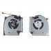 Вентилятори для ноутбука Asus G513I G513Q G713I G713Q series, (DC 5V, 13NR0510P02011, 13NR0510P01021, 13NR0510P01011, пара, CPU+GPU, Original)