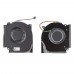 Вентилятори для ноутбука Asus G513I G513Q G713I G713Q series, (DC 5V, 13NR0510P02011, 13NR0510P01021, 13NR0510P01011, пара, CPU+GPU, Original)