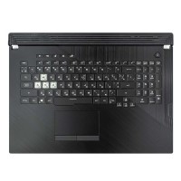 Верхняя крышка для Asus ROG Strix G731GT G731GU , RU/UA, (Black, топкейс+клавиатура, 8pin Backlit, Original)