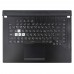 Верхняя крышка для ноутбука Asus ROG Strix G531GU GL531GU PX531GU, RU/UA (топкейс+клавиатура, RGB 1-Zone backlit 8pin, 90NR01J3-R32UA0, Original)