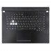 Верхня кришка для ноутбука Asus ROG Strix G531GU GL531GU PX531GU, RU/UA (топкейс+клавіатура, RGB 1-Zone backlit 8pin, 90NR01J3-R32UA0, Original)