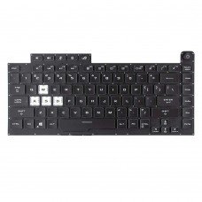 Клавиатура для Asus ROG Strix G512 G531 G531GU GL531GU PX531GU G531GD G531GT series, US, (Black, с RGB 1-Zone подсветкой)