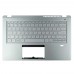 Корпус верхняя крышка для ноутбука Acer Swift SF314-43, RU, (Silver metal, топкейс с клавиатурой с подсветкой, 6B.AB1N2.005, C Cover, Original)