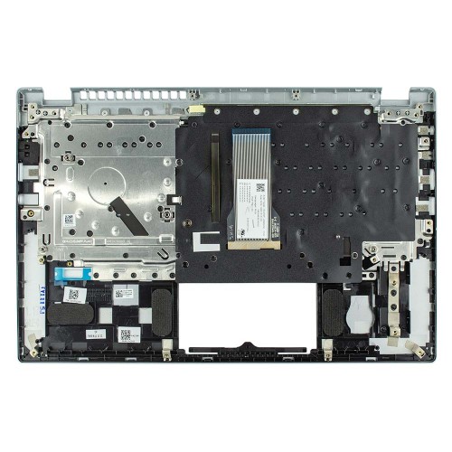 Корпус верхняя крышка для ноутбука Acer Swift SF314-43, RU, (Silver metal, топкейс с клавиатурой с подсветкой, 6B.AB1N2.005, C Cover, Original)