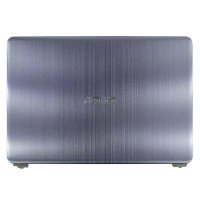Крышка матрицы для Asus A411 F411 S401 S410 X411 series, (Grey metal, с петлями, 90NB0GF2-R7A010, A Cover, Original)