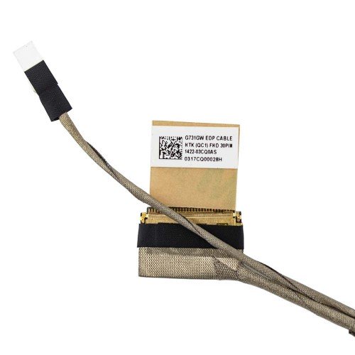 Шлейф матриці для ноутбука Asus G731G G731GT G731GU GL731GT GL731GU PX731GT PX731GU, (FullHD eDP 30pin, 14005-03080300, 14005-03080100, 1422-03CQ0AS, Original)