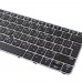 Клавиатура для ноутбука HP EliteBook 725 820 828 G3 820 G4, RU/UA, (черная, серая рамка, с поинтстиком, 6037B0113035, 813302-251, 826631-251, Original)