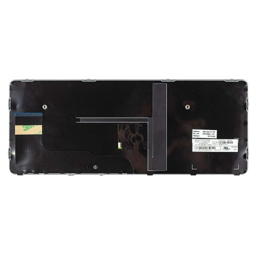 Клавиатура для ноутбука HP EliteBook 725 820 828 G3 820 G4, RU/UA, (черная, серая рамка, с поинтстиком, 6037B0113035, 813302-251, 826631-251, Original)
