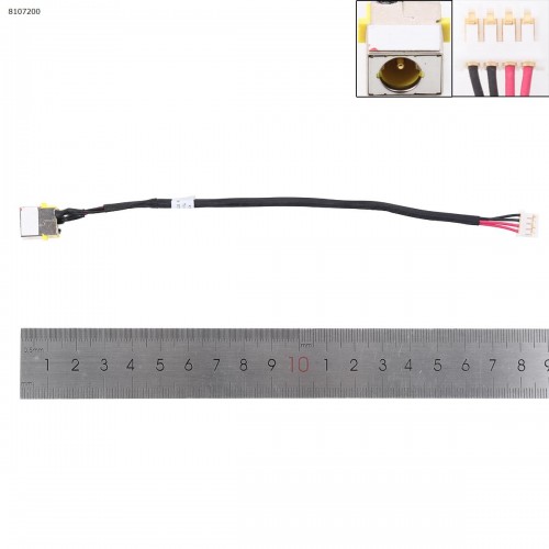 Роз'єм гніздо живлення для ноутбука Acer Aspire A315-33 A315-41G A315-53G A515-51G A515-52G A615-51, (50.GP5N2.001, 5.5*1.7 з проводом/кабелем)