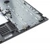 Верхняя крышка для ноутбука Asus X515DA series, RU/UA (GREY, microSD, топкейс с клавиатурой, 90NB0T41-R31UA0, C Cover, Original)