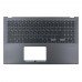 Корпус верхняя крышка для ноутбука Asus A512 F512 K512 R512 S512 X512 series, RU, (Grey, топкейс с клавиатурой с подсветкой, 90NB0M93-R32RU0, C Cover, Original)