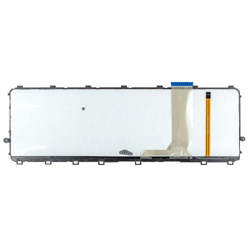Клавіатура для ноутбука HP Envy TouchSmart 15-J 15T-J 15Z-J 17-J 17T-J series, RU/UA, (срібляста, з підсвічуванням)