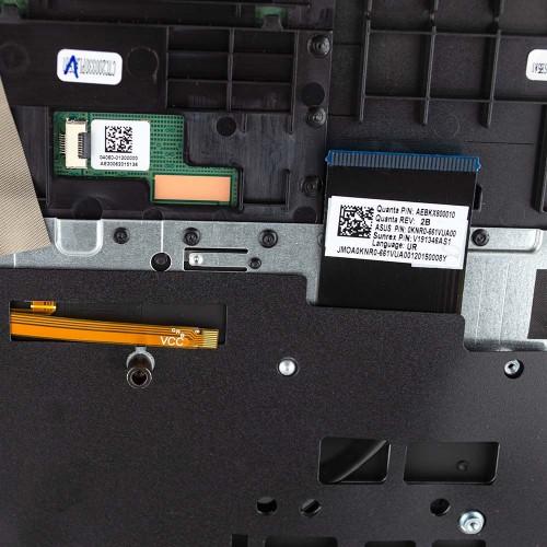 Корпус верхня кришка для ноутбука Asus FA506 FA566 FX506 FX566 TUF506 TUF566 series, RU (топкейс з клавіатурою з 1-Zone RGB підсвічуванням, 90NR03M1-R31UA0, C Cover, Original)