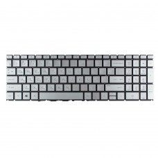 Клавиатура для HP Pavilion 15-EG 15-EH 15-EF 17-CN 17-CP 250 255 256 G10 series, RU/UA (Silver, Original)