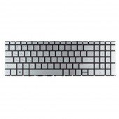 Клавиатура для HP Pavilion 15-EG 15-EH 15-EF 17-CN 17-CP 250 255 256 G10 series, RU/UA (Silver, Original)