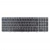 Клавіатура для ноутбука HP EliteBook 755 G3 850 G3 850 G4 ZBook 15u G3 G4, RU/UA, Black/Grey, Trackpoint
