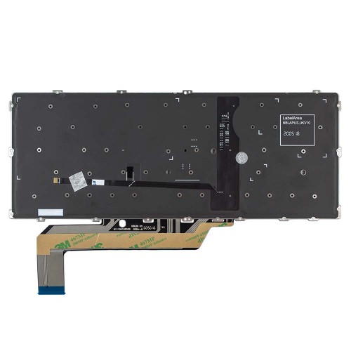 Клавиатура для ноутбука HP EliteBook X360 1030 G2, UA, (черная, с подсветкой, 904507-001)