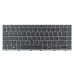 Клавиатура для ноутбука HP EliteBook 745 840 G5 G6, US, (с поинтстиком, черная, серая рамка, Original)