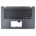 Корпус верхняя крышка для ноутбука Asus X409FA X409FAC X409FB X409UA, RU/UA (топкейс с клавиатурой, 90NB0MS2-R33UA0, C Cover, Original)