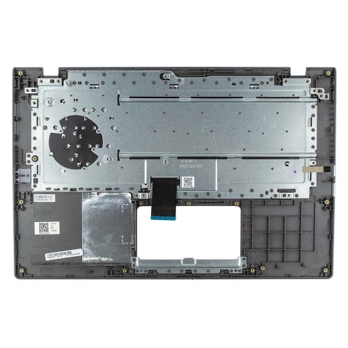 Корпус верхняя крышка для ноутбука Asus X409FA X409FAC X409FB X409UA, RU/UA (топкейс с клавиатурой, 90NB0MS2-R33UA0, C Cover, Original)