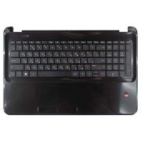 Корпус верхняя крышка для HP Pavilion 15-D, RU, (747140-251, топкейс с клавиатурой, topcase)