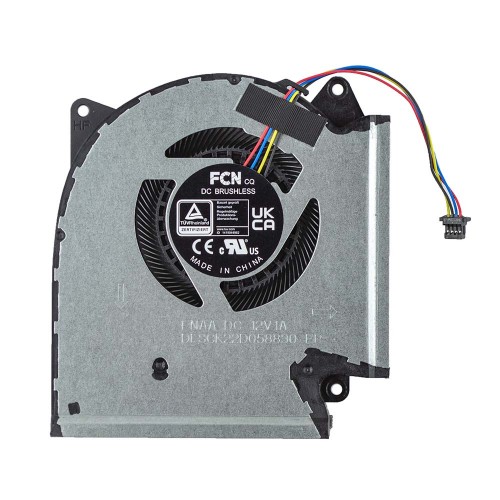 Вентилятор для ноутбука Asus G513QM G533QM G713QM G733QM PX713QM series, (12 вольт, 13NR0540P02011, FNAA DFSCK22D058830, 6033B0092401, Original)